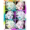 thumbnail image 3 of Rodriquez Jr, Enrique 19x24 Black Modern Framed Museum Art Print Titled - Monroe Painted E, 3 of 5
