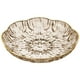 thumbnail image 2 of Bandeja de fruta de 7,87 pulgadas bandeja de plástico para snacks Negro rojo Transparente dorado | Comedero decorativo ligero y duradero para mesa de centro del salón, 1 PC, 2 of 6