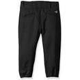 thumbnail image 3 of Alleson Athletic Girls Fast pitch Softball Belt Loop Pants, Black, Large, 3 of 6