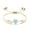 Blue, variant on Star Flower Bracelet Women Adjustable Rope Bracelet Strap Wrist Jewelry Suitable for Friendship and Couples Present
