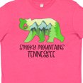 thumbnail image 4 of Inktastic Smoky Mountains, Tennessee- Mountains and Bear Shape Youth T-Shirt, 4 of 5