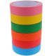 thumbnail image 1 of 6 rollos de colorido Material de cinta de bricolaje Cinta de papel multifuncional Cinta adhesiva Decoración Cinta de artesanía, 1 of 6