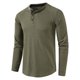 thumbnail image 1 of pstuiky camisetas de manga larga para hombre, Camisa informal de manga larga con cuello alto y botones de invierno para hombre camisetas de hombre xl, 1 of 4