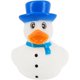 thumbnail image 3 of Juguete navideño con forma de pato de goma de The Dreidel Company, paquete de 12 unidades, 5 cm, 3 of 7