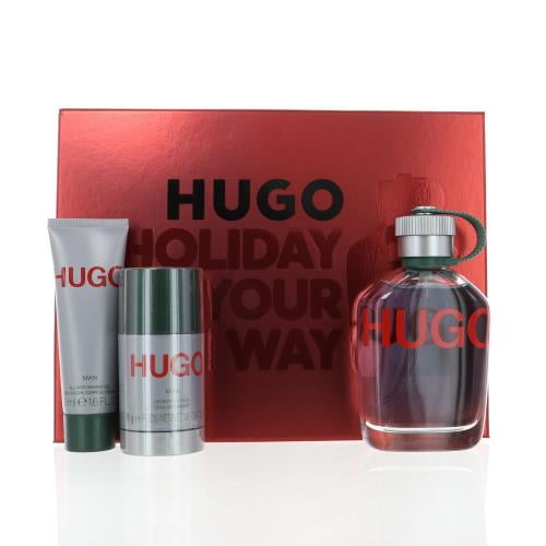 Falde tilbage kant nøjagtigt Hugo Boss Hugo Man EDT for Men 3pc Holiday Your Way Gift Set New in Box -  Walmart.com