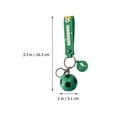 thumbnail image 2 of KAKOWELY Colgante Llavero De Fútbol Verde Con Único Para De Y Bolso, 2 of 8