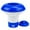Blue 08, variant on Blue Floating Collapsible Pool Chlorine Dispenser for 3" 5" Tablets