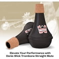 thumbnail image 3 of Denis Wick Trumpet or Cornet Practice Mute | Mute for Learning Trumpet | Practice | 8 x 6 x 6", 3 of 7