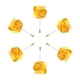 thumbnail image 1 of Ramilletes de rosa Unique Bargains 6 Pcs Amarillo Seda Metal, 1 of 5