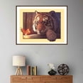 thumbnail image 4 of Animal Resina 5D DIY Diamante Pintura Bordado Punto de Cruz Imagen Decoración de la pared del hogar - L2015 Eigraketly JJ13343-11, 4 of 6