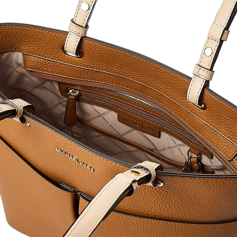 Michael Kors Medium Pebbled Leather Tote- Acorn, Shoulder Purse