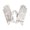 White_One Size, variant on HUANLEDASH 1 Pair Bride Wedding Gloves Pleated Smooth Satin Anti-slip Faux Pearl Decor Elastic Pure Color Dance Ball Banquet Cocktail Party Lady Gloves
