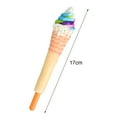 thumbnail image 5 of Cartoon Pen Eco-friendly Wear Resistant PP Ice Cream Shaped Gel Pen for Home Purple pu, 5 of 6