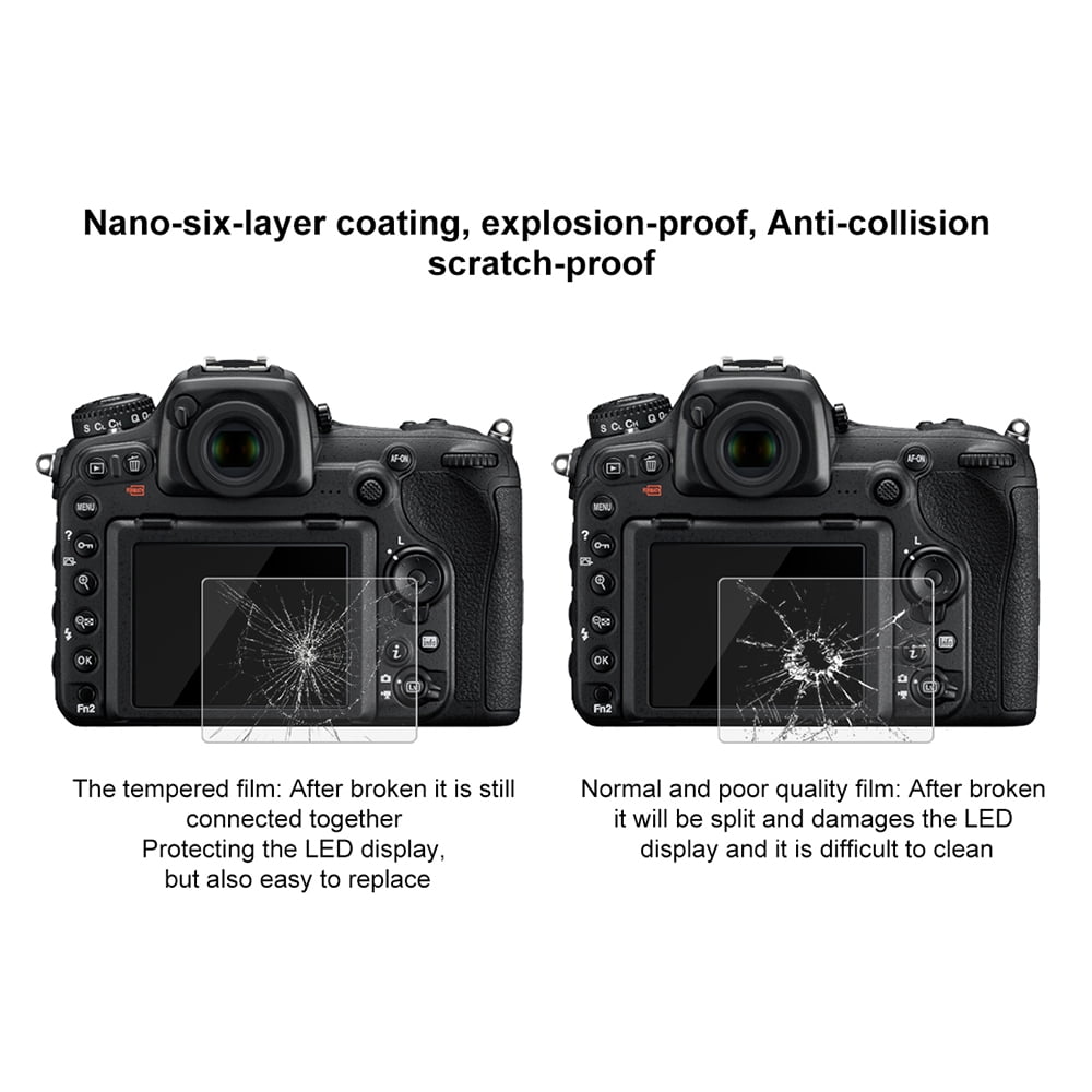 100/% fits Protective Film Display Protection Film Savvies Crystalclear Screen Protector for Canon Legria HF M46