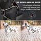 thumbnail image 4 of Arnés para perros transpirable, ajustable, acolchado, anti tirones, reflectante, para perros medianos/pequeños (XXL, gris) JFHHH pequeña, 4 of 5