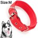 thumbnail image 2 of Collar de perro resistente con asa para perros medianos y grandes – Collar con puntadas reflectantes,, 2 of 5