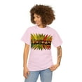 thumbnail image 3 of Unisex Adult Size Heavy Cotton Tshirt Reggae.Land Latte Art 001, 3 of 4