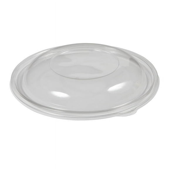 Sabert Freshpack Sustainable PET Round Bowl Lid For 8,12, 16 oz. Small Bowls, Clear | 500/Case