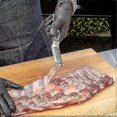 thumbnail image 2 of Rib Membrane Remover Stainless Steel Tool Kit Ultimate BBQ Prep Tool Ergonomic Design for Easy Membrane Removal, 2 of 5