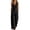 Black, variant on Two Piece Set for Women Asymmetric Button V Neck Tank Tops Vest and Wide Leg Pants Sets with Pockets Work Formal Summer 2 Piece Casual Dressy Sets