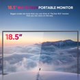 thumbnail image 4 of TUTT Moniteur Portable Sans Fil 18,5” FHD IPS USB-C HDMI avec Support & Haut-Parleur Intégré VESA / Ligne de Support Technique, 4 of 12