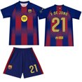 thumbnail image 1 of 25-26 New Fc Barcelona Home #21 F.De Jong Kit, 1 of 2