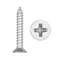 thumbnail image 1 of A2 DIN7982 # 8 304 4.2mm Tornillo de acero inoxidable Avellanado Tornillos de madera autorros Carevas Tornillo de rosca, 1 of 7