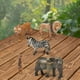 thumbnail image 5 of Juego de 5 piezas de animales para decoración del hogar, juguete realista de animales para niñas Estilo A, 5 of 8
