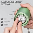 thumbnail image 4 of Chestnut C3S Manual Coffee Grinder, Hand Coffee Grinder with Adjustable Grind Setting, Stainless Steel S2C Conical Burr Coffee Grinder, for Espresso to French Press - Green, 4 of 14