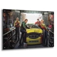 thumbnail image 2 of Epic Art 'Eternal Speedway' by Chris Consani, Acrylic Glass Wall Art, 36"x24", 2 of 8