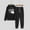 Black, variant on Lisbinx Sweatpants and Sweatshirt Set for Women Sweatsuits for Women Set 2 Piece Stylish Design and Great Elasticity Solid Hooded Sweatsuit Tops with Pocket Cinch Bottom Sweatpant Lounge Set Tracksuit