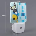 thumbnail image 2 of Uemuo French Bulldog Dog in a Bathtub Night Light, Night Lights Plug into Wall, Dusk to Dawn Sensor Warm White Led Night Light 0.5W-EU, 2 of 9