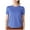 Blue, variant on Women's Basic Workout Tops Casual Crew Neck Dry Fit Short Sleeve Athletic Shirts Gym Yoga Running Breathable Tees (XL, Yellow)