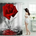 thumbnail image 1 of Cqxid Shower Curtain Under $10 Shower Curtain 70x70 Inch With 12 Plastic Hooks Waterproof Shower Curtain Bathroom Heavy Side Shower Curtain Machine Washable Quick Dry, 1 of 8