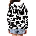 thumbnail image 5 of Xoenoiee Milk Cow Girls Boys Zip-Up Hoodies Kids Fall Winter Warm Sweatshirt Jacket with Pocket Youth Long Sleeve Shirt Top Teen Clothes Outfits, 6-7 Years, 5 of 7