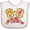 White and Pink, variant on Inktastic Dream Team Peanut Butter and Jelly Boys or Girls Baby Bib