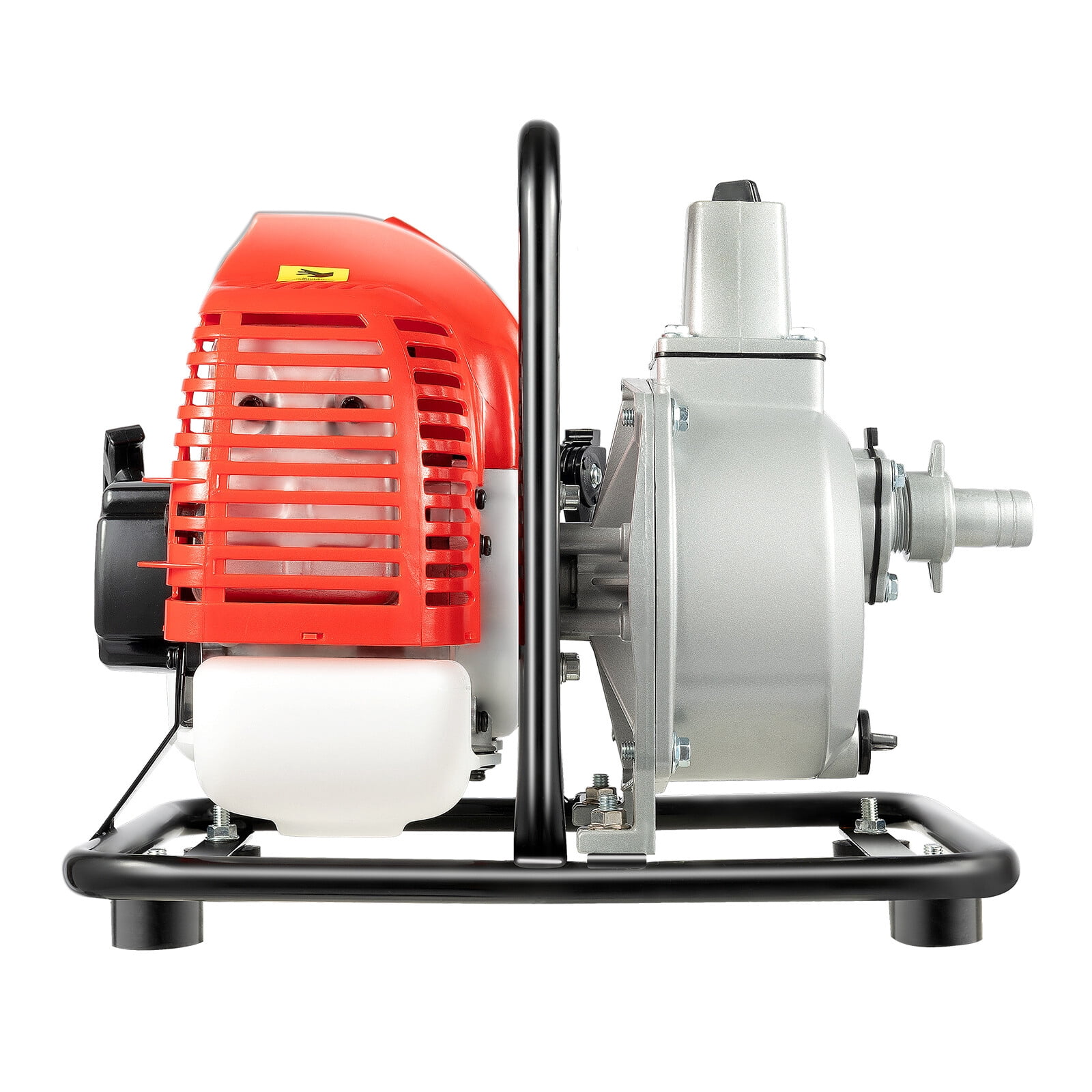 Water Pump, 43CC 2-Stroke Gas Water Pump, 2 HP Engine with 1 Inch Inlet Outlet, Max Flow 8 m³/h, Max Head 98.4 ft, for Irrigation, Pond, Pool, Flood Water Transfer, Portable and Durable