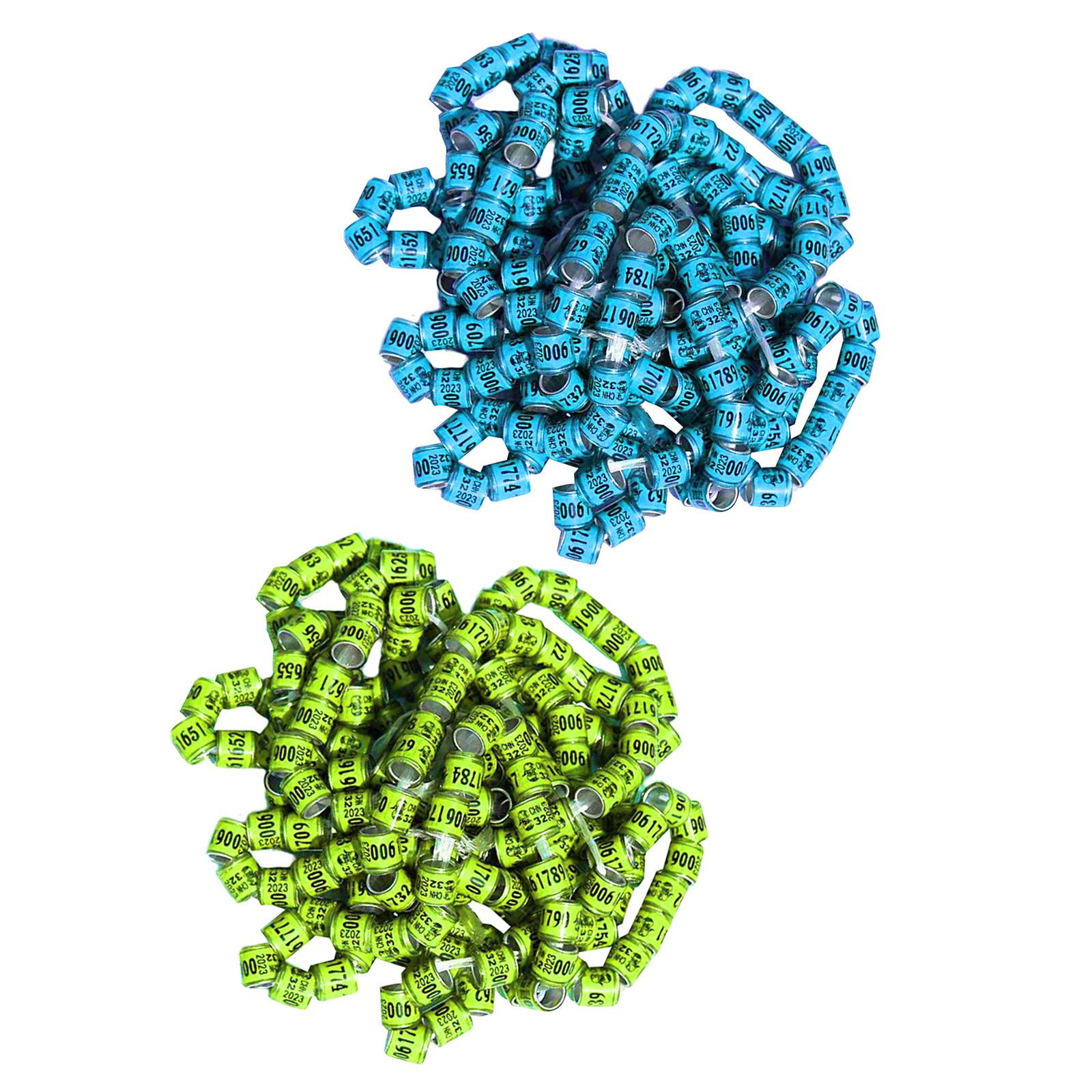 Pigeon Leg Rings,Bird Rings Leg Bands Rings,8mm Numbered Identification