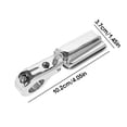 thumbnail image 4 of Pedales de pie de moto de metal Profesional Accesorios de piezas de motociclismo de pedal universal fijo con electroplate de llave de llave de instalación 1 par Inevent VI002307-02, 4 of 6