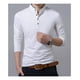thumbnail image 2 of Playeras Hombre Larga Hombre Algodón Camisa Polo Negocio, 2 of 3