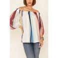 thumbnail image 3 of Tasha Polizzi Women's Morroco Striped Off-Shoulder Top Multi Small  US, 3 of 3