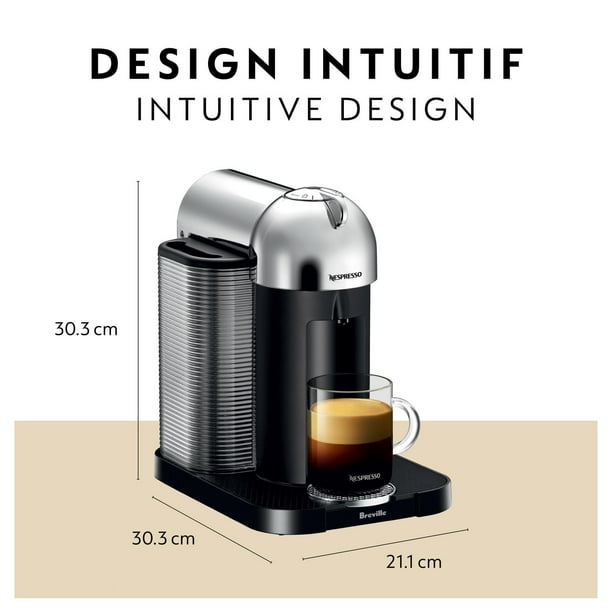 Nespresso Vertuo Coffee and Espresso Machine by Breville with