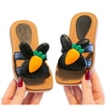 thumbnail image 5 of JUMEYU Beach Slippers for Girls Slipper Kids Summer Girls Slipper Toddler Baby Sandals Cartoon Animal Soft and Non-Slip Kids Home Slipper Size 9.5(Black,9.5 Toddler), 5 of 5