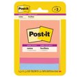 thumbnail image 1 of Post-it® Super Sticky Notes 3321-SSJOY, Summer Joy Collection, 3 in x 3 in (76 mm x 76 mm), 3 Pads/Pack, 45 Sheets/Pad, 1 of 2