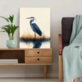 thumbnail image 5 of Qisvanset Framed Canvas Wall Art 12x16 Inch Blue Heron Ocean Watercolor Nature Home Wall Decor, 5 of 5