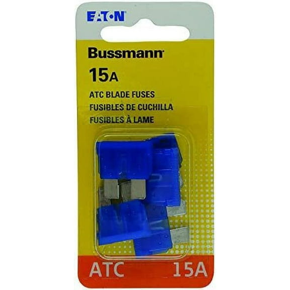Bussmann Automotive Blade Fuse ATC 15 Amp - 32 VDC - 5 Pack