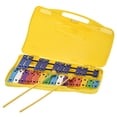 thumbnail image 1 of Toy Colorful 25 Notes Glockenspiel Xylophone Percussion Rhythm Musical Educational Teaching Instrument Toy with 2 Mallets Handheld Case for Baby Kids Children, 1 of 6
