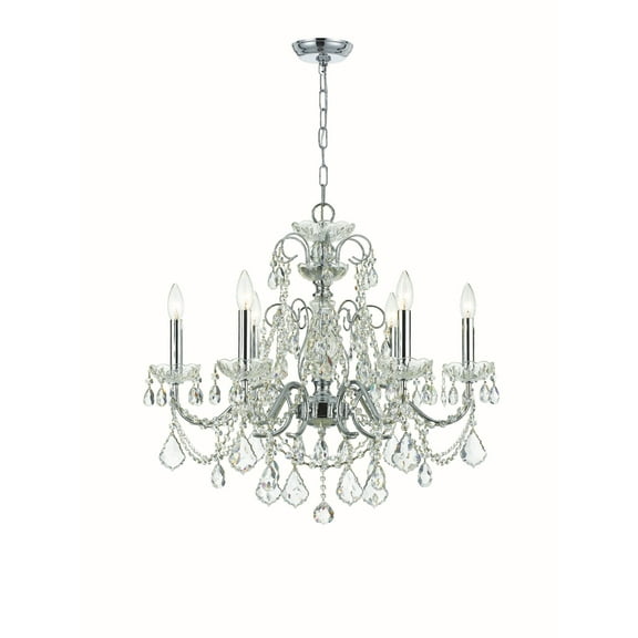 Crystorama Lighting - Six Light Chandelier - Chandelier - Imperial - 6 Light