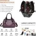 thumbnail image 6 of Sunyuer Crossbody Bags for Women Large Tote Bag Vintage Hobo Handbag Trendy Crossbody Purse for Daily Work Use, 6 of 7