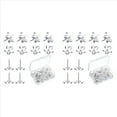 thumbnail image 1 of 400 Piezas en Forma de Estrella Chinchetas de PláStico Transparente con Caja de PláStico para Tablero de Corcho Punta de Acero Decorativa, 1 of 5